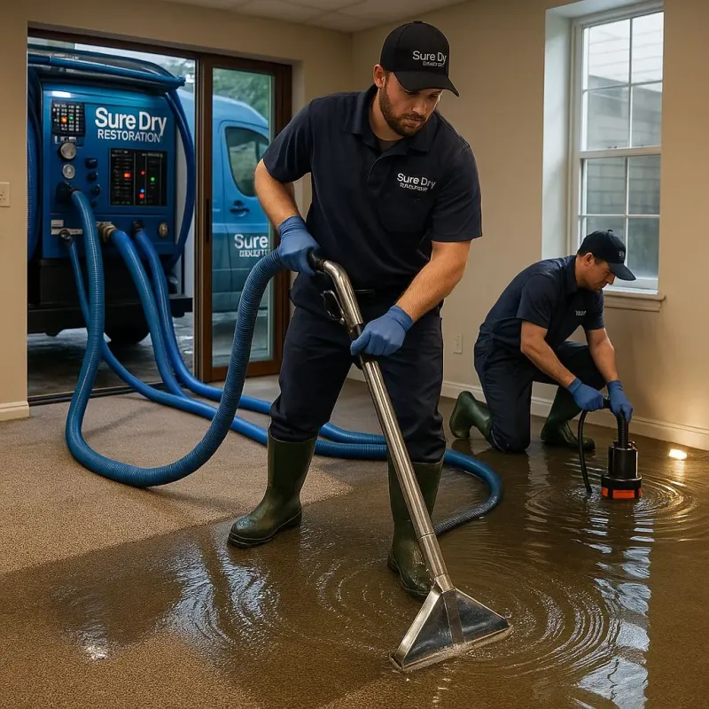 Water Extraction and Removal process in Naples, TX